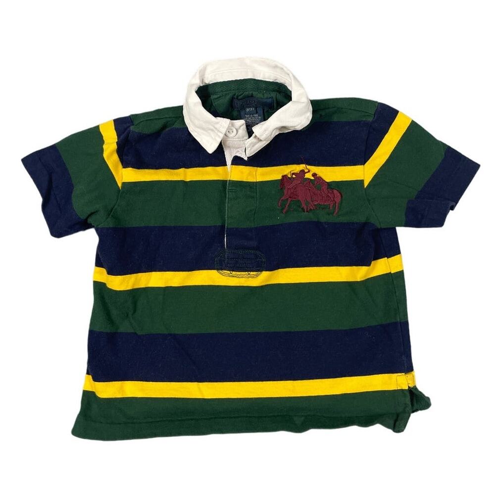 Polo Ralph Lauren Toddler Boys Size 3T Striped Polo Shirt